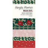 Paquete de 5 cintas washi navideñas estilo bohemio