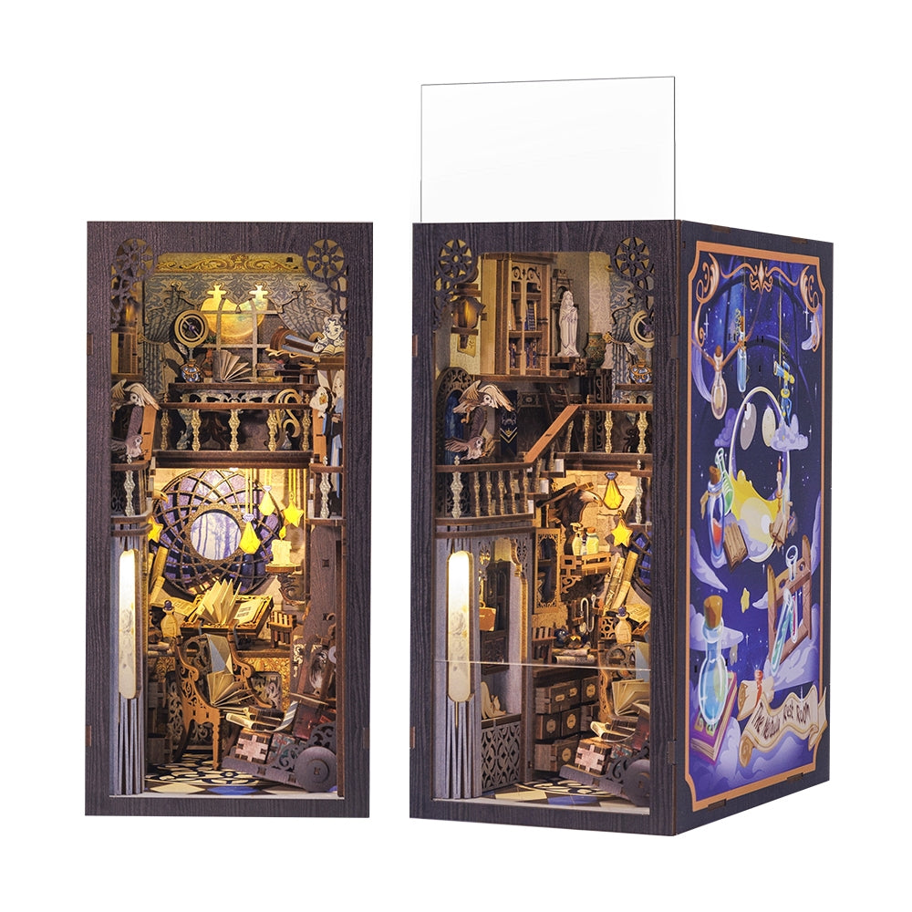 Book Nook Kit: Nebula Common Room with Dust Cover