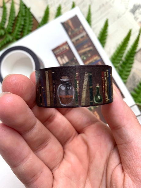 The Creeping Moon - Bookshelf Washi Tape
