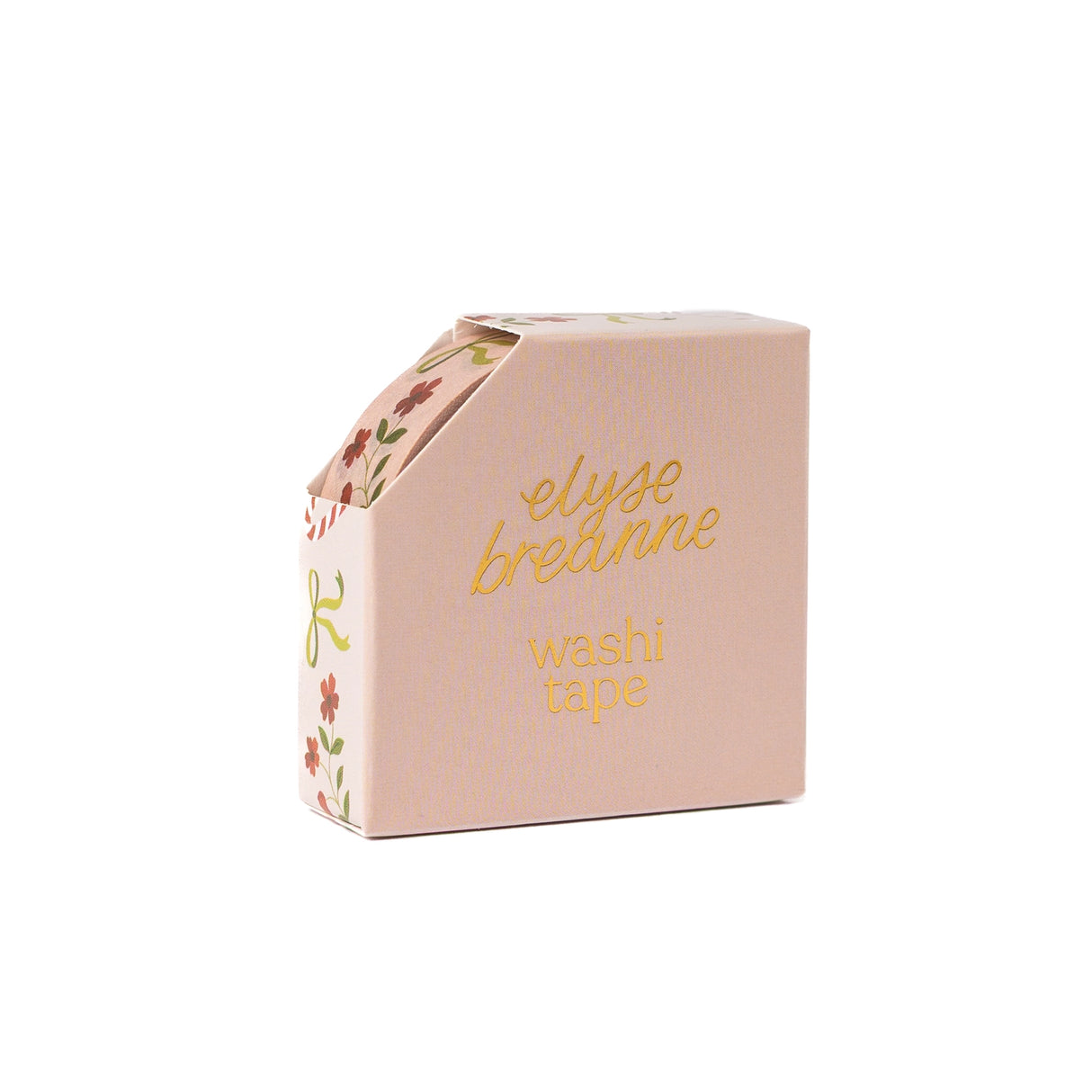 Bows and Bells Washi Tape

Our washi tape is made for paper lovers, pen pals, and anyone who gets butterflies in the stationery aisle. Perfect for journaling, scrapbooking, decorating envelopes, or adding a personal touch to planners and calendars. It's gentle on paper, easy to tear by hand, and removable without leaving residue, so you can rearrange, redo, and re-stick as needed.

Design Features:&nbsp;

Each roll measures 15mm wide on a 10m roll
Full color repeating pattern
Washi tape dispenser packaging
