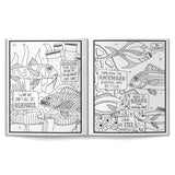 The Judgy Fish Coloring Book by Brass Monkey reels in 80 pages of snarky underwater side-eye. It’s packed with countless fish—grumpy, unimpressed, and absolutely done with your nonsense—paired with hilariously salty quotes. Dive into a sea of sass that’s perfect for stress relief, sarcasm, and coloring outside the lines.