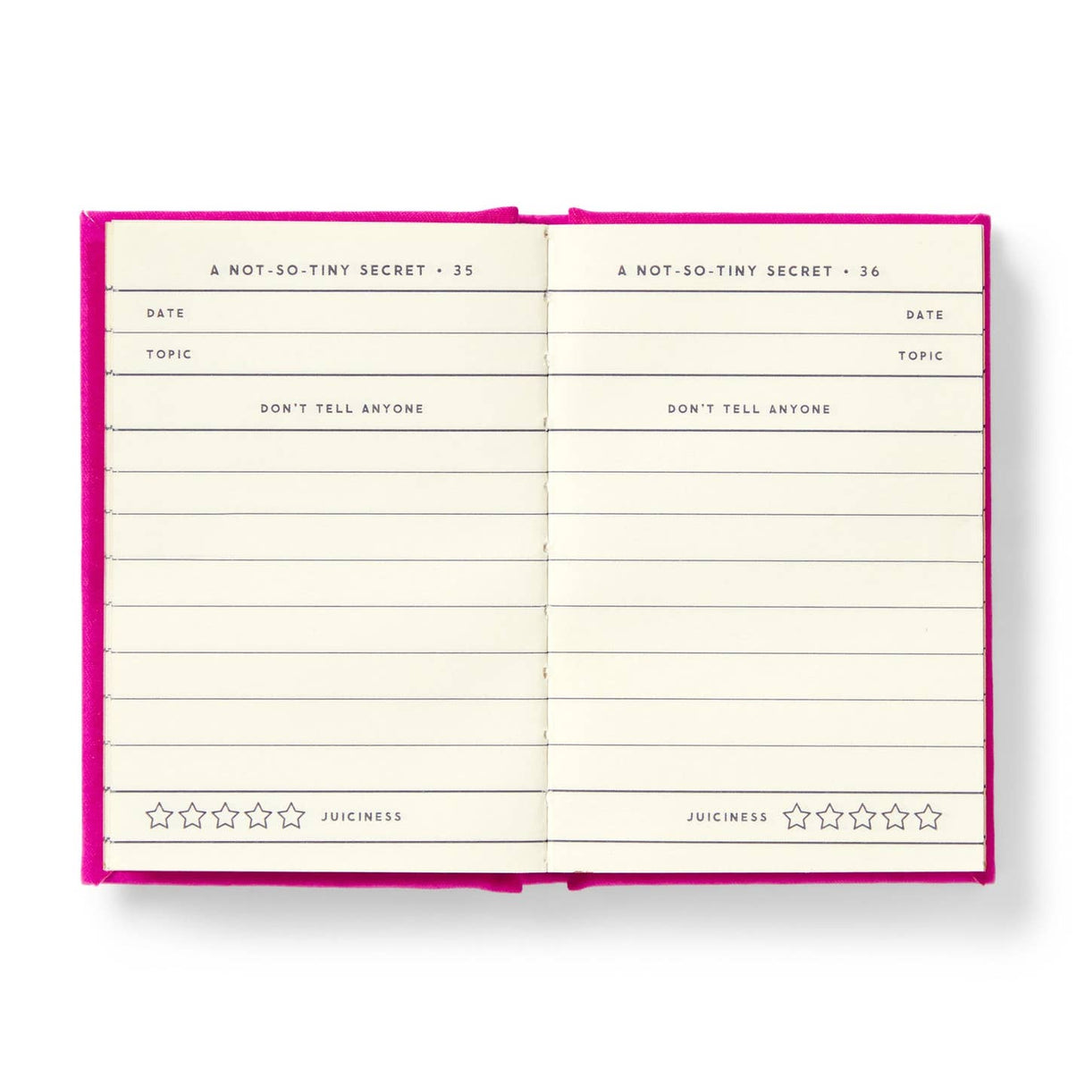 Brass Monkey Tiny Diary For Not So Tiny Secrets