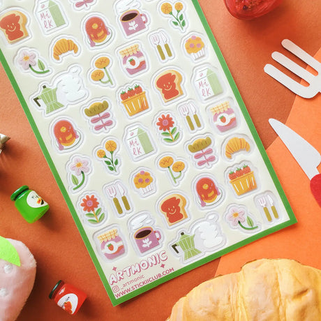 🌸🫖 Start your day with a touch of springtime magic! This lovely sheet by @_artmonic is blooming with fresh flowers, golden croissants, juicy strawberries, all just waiting to be devoured. From toast with jam to baskets overflowing with fresh berries, it’s the kind of breakfast we wish every morning looked like.


Art by: @_artmonic