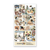 🐻🥞 Morning has never looked sweeter on @kieferngruen’s charming sheet, where fluffy little friends start the day with waffles, coffee, pancakes, and plenty of tiny homey moments. From bees buzzing toward breakfast treats to cozy critters reading the paper, sipping from favorite mugs, and gathering around the table, every scene feels like a soft little peek into their charming morning routines. Sweet, snug, and full of breakfast crumbs and happy company, this sheet is basically a cozy morning in sticker fo