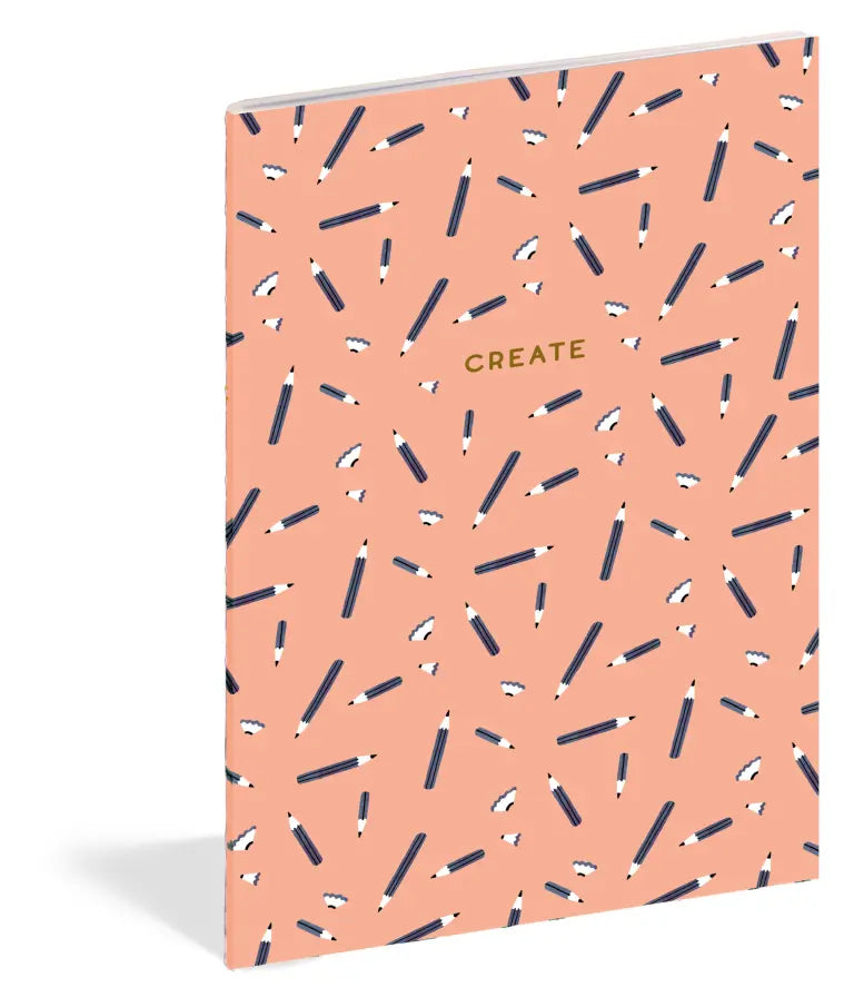 Whether you’re journaling, sketching, or brainstorming, this set of three elegantly designed notebooks suits all of your creative needs. Breath helps you reflect and record your thoughts; Create lets your work through bright ideas; and Celebrate encourages you to strive for and reach your goals.