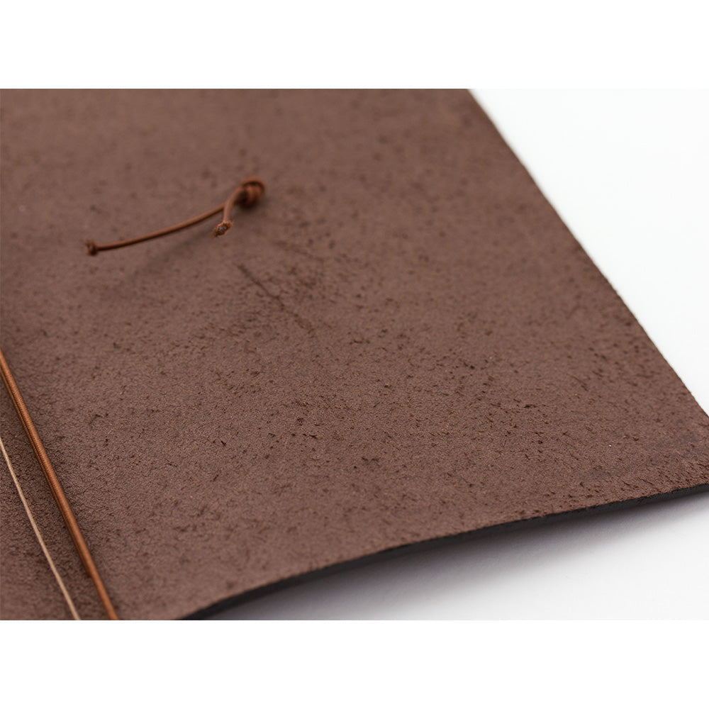 Cuaderno de viaje marrón (tamaño normal)