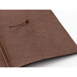 Cuaderno de viaje marrón (tamaño normal)