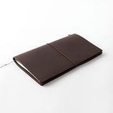 Cuaderno de viaje marrón (tamaño normal)