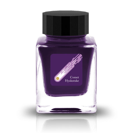 Comet Hyakutake Ink

The HASE Collection is in collaboration with HASE Glass Works (A Japan based glass studio) and is full of shimmering inks designed specifically for glass or dip pens. These inks are named after iconic comets due to their metallic nature.&nbsp;

RGB: 73, 27, 94

Purple
30ml

Glass Pen Only