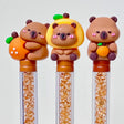 Gel-based ink, combining the permanence of oil-based ballpoint ink and the smooth glide of water-based ink, in which pigment is suspended in a water-based gel. Gel ink is thick and opaque, it shows up more clearly on dark or slick surfaces than the typical inks used in ballpoint or felt tip pens.

Gel pens can be used for varies types of writing and illustration.&nbsp; Fine-tip gel pens let you fit more writing onto every page and card. They make your handwriting neater by creating sharper, more consistent 
