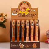 These cute capybara maze gel pens are perfect for planning, for work, home, desk or for school. They will be a beautiful and fun addition to your pen collection!


• 0.5mm Gel Ink
• Black Ink
• Writes very smoothly
• Measures approx. 6" - 7"
• Includes 1 pen, we will send one random color/design
