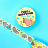 Tiny Bee Cards - Capybara & Yuzu Washi Tape