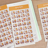 Cherry Rabbit - Cat Emojis Sticker Sheet
