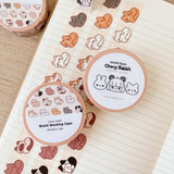 Cherry Rabbit - Cat Loafs Washi Tape