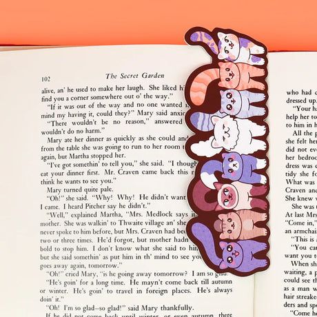 Funny Cat Butts' Bookmark by Turtle's Soup Hold your spot in style with our fun and funky bookmark collection! Whether you prefer romance, fantasy, or science fiction, our bookmarks will fit perfectly between the pages of your favorite novel.