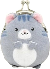 Cat Gamaguchi Coin Purse Plushie Keychain