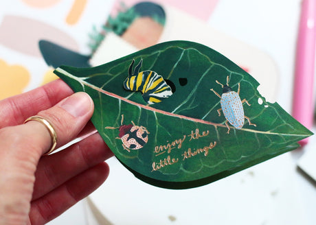 Caterpillar Encouragement Card
