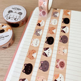 Cinta washi de gatos