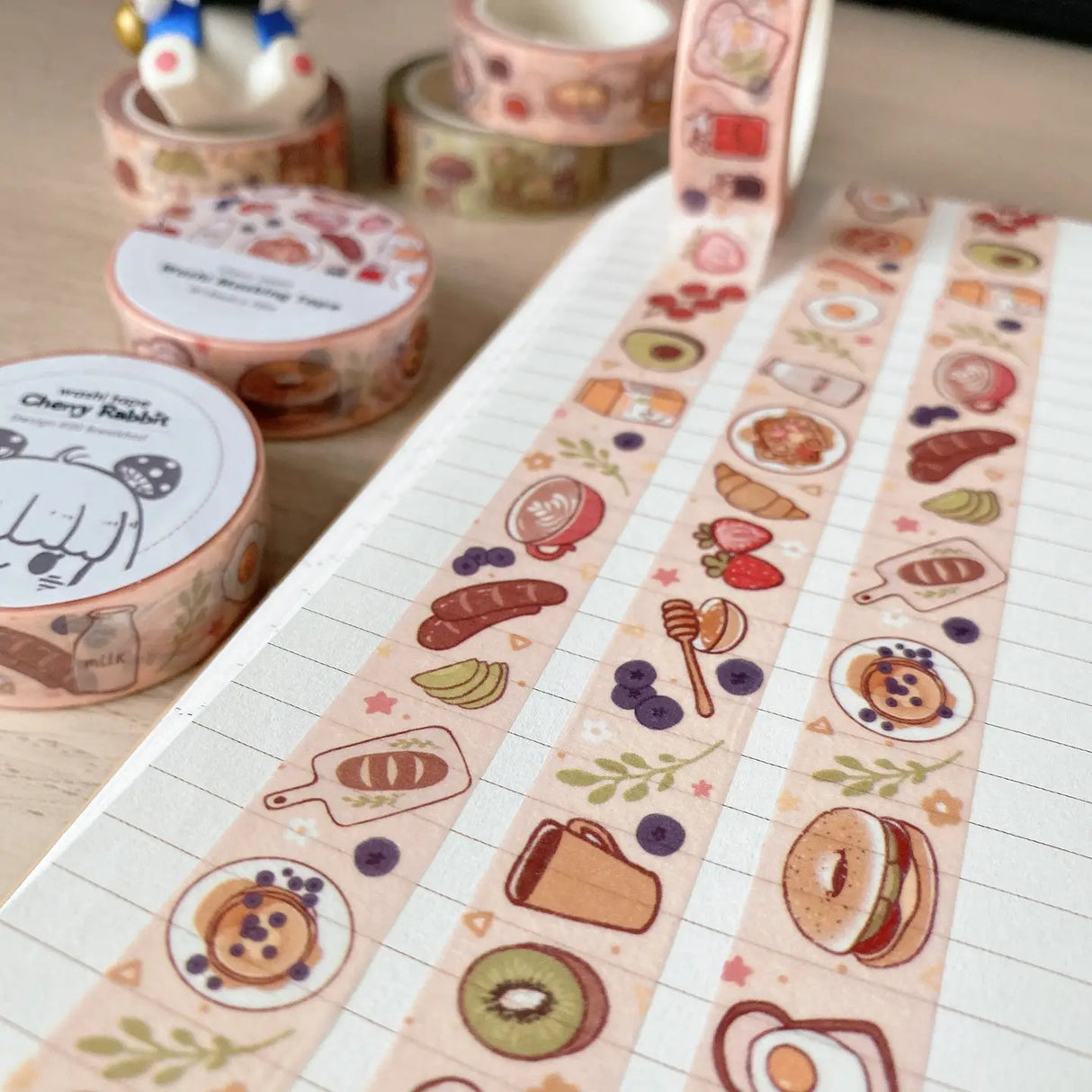 Decorate your planner / diary with this cute little washi tape ♡


Roll size: 15mm x 10m
Material: Washi
Includes 1 roll of washi