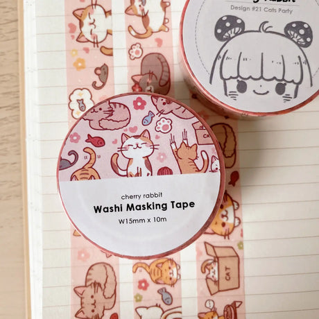 Decorate your planner / diary with this cute little washi tape ♡


Roll size: 15mm x 10m
Material: Washi
Includes 1 roll of washi
