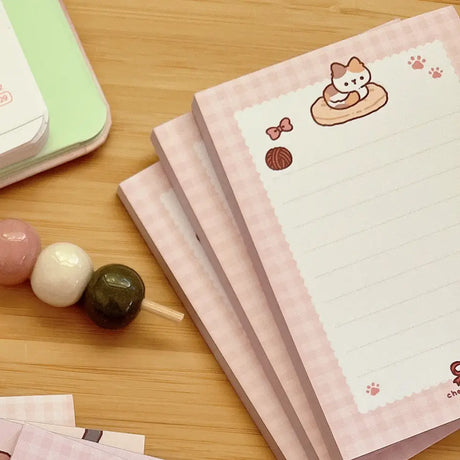 Write down your to do list, grocery list, plants to buy list… whatever kind of list you want! 📝✨

Tear-able sheets
50 sheets per pad
Size: 6.5 x 9 cm
Includes 1 memo pad
