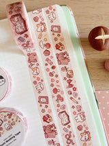 Cherry Rabbit - Sketch Doodles Washi Tape