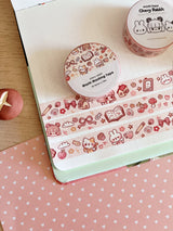 Cherry Rabbit - Sketch Doodles Washi Tape