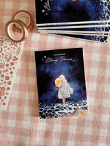 Cherry Rabbit - Starry Dreams Postcard Book
