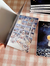 Cherry Rabbit - Starry Dreams Postcard Book