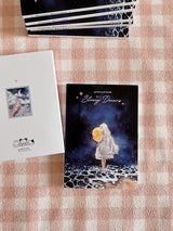 Cherry Rabbit - Starry Dreams Postcard Book