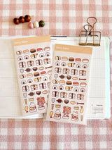Cherry Rabbit - Sushi Party Sticker Sheet