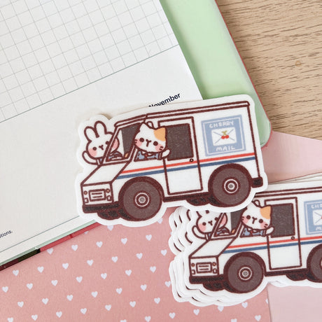 Cherry Rabbit - Cherry's Postal Service Sticker