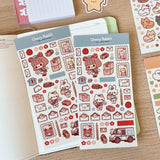 Cherry Rabbit - Cherry's Postal Service Sticker Sheet