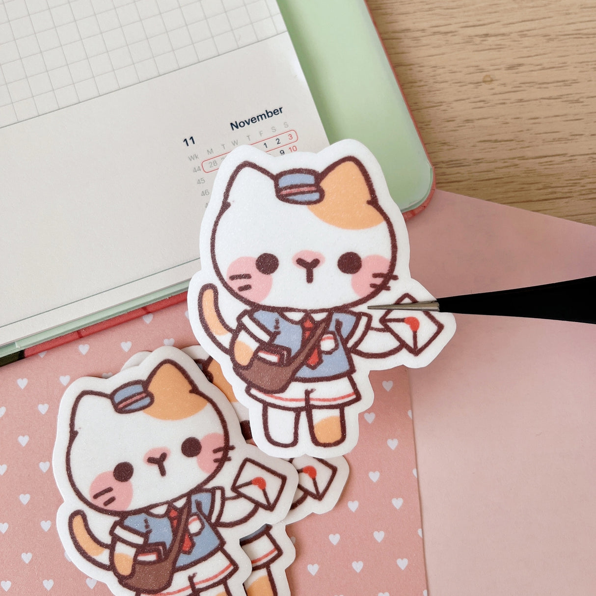 Cherry Rabbit - Cherry's Postal Service Sticker #2