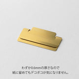 Midori Chiratto Index Clips - M