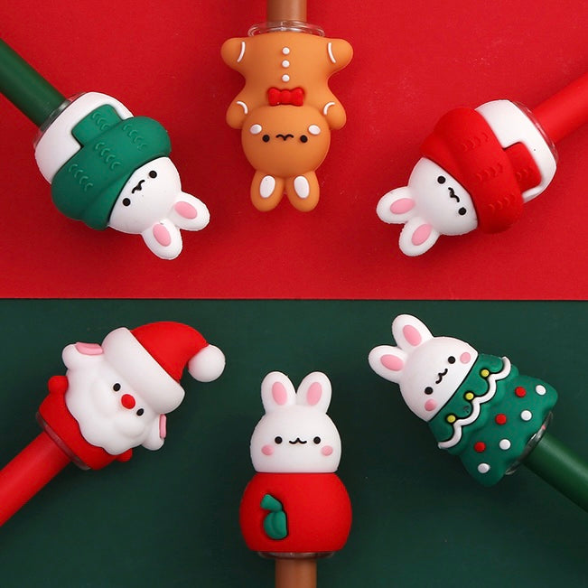 Christmas Bunny Gel Pen