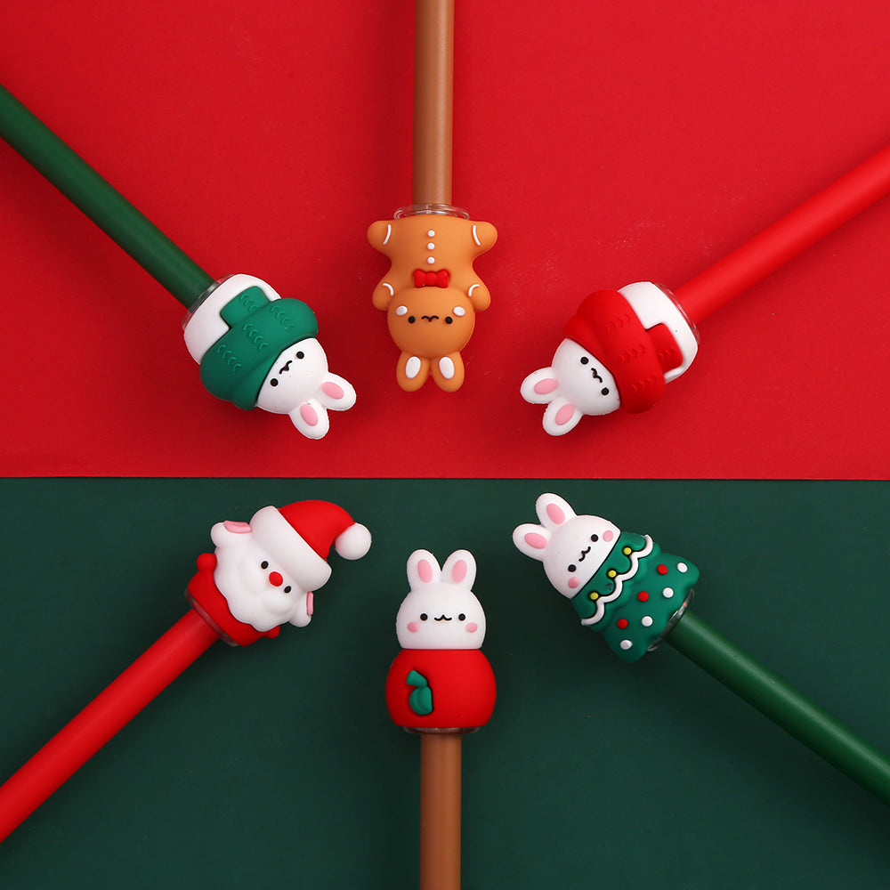 Christmas Bunny Gel Pen
