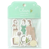 Clair Lily of the Valley Girl Flake Sticker