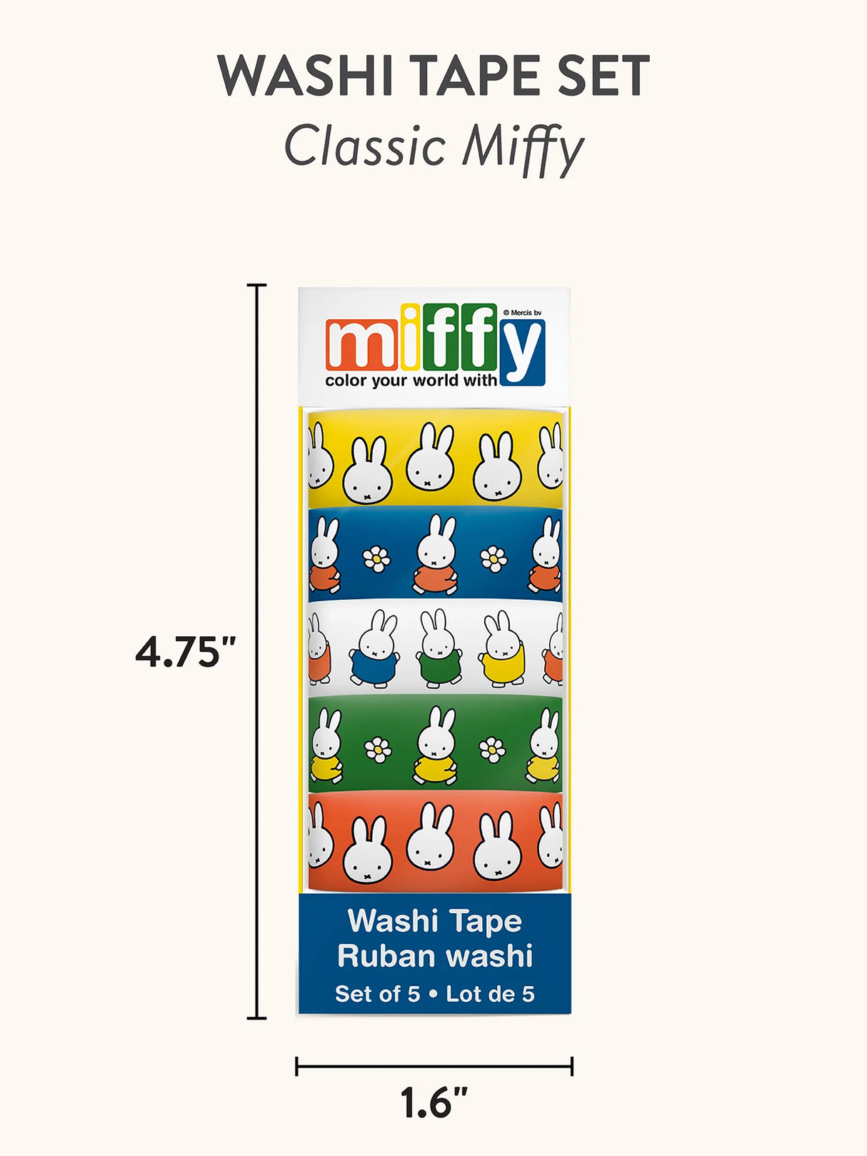 Classic Miffy Washi Tape