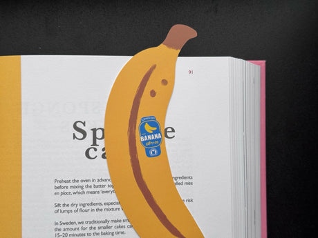 Banana Bookmark by Clem & Co.

It’s bananas to not want a bookmark this cute! It truly a-peels to anyone who reads a bunch of books!
