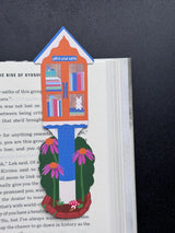Little Library Bookmark by Clem &Co.

If you have ever passed a Little Free Library, you know how great of a resource they are for making knowledge accessible. Clem the Bunny put together her own Little Free Library and loved it so much she turned it into a bookmark!