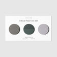 The Circle Page Flag Trio is a versatile set designed for everyday planning across notebooks, calendars, work documents, and larger planner layouts. Each slightly frosted transparent flag provides a clear visual cue without obscuring the text beneath, making them ideal for temporary notes, color-coding, or marking important days at a glance.