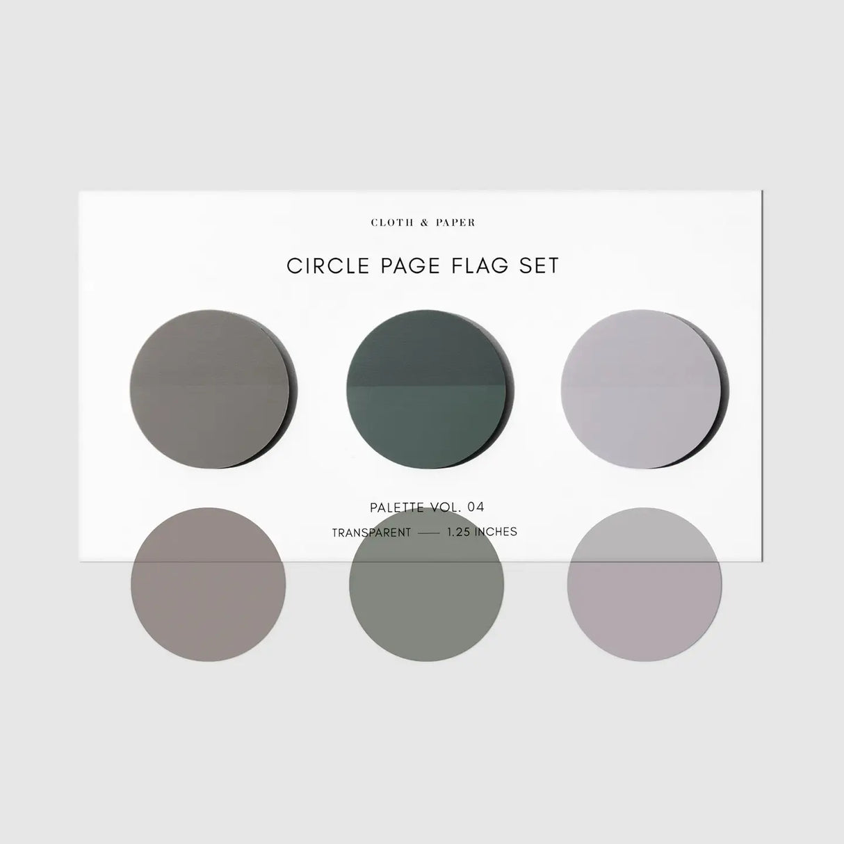 The Circle Page Flag Trio is a versatile set designed for everyday planning across notebooks, calendars, work documents, and larger planner layouts. Each slightly frosted transparent flag provides a clear visual cue without obscuring the text beneath, making them ideal for temporary notes, color-coding, or marking important days at a glance.
