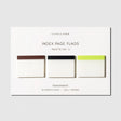 A brand new twist on a classic design - these page flags feature an elegant color palette and compact shape that help your planner stand out above the rest! Three springtime shades in Bordeaux, Apollo, and Avocado combine to bring a luxurious flair to your planner.

Features:

&nbsp;Transparent material
Set of 3 page flags
&nbsp;50 page flags per design, 150 total
Each page flag measures 1.25 x 1 in (3.2 × 2.5 cm)&nbsp;