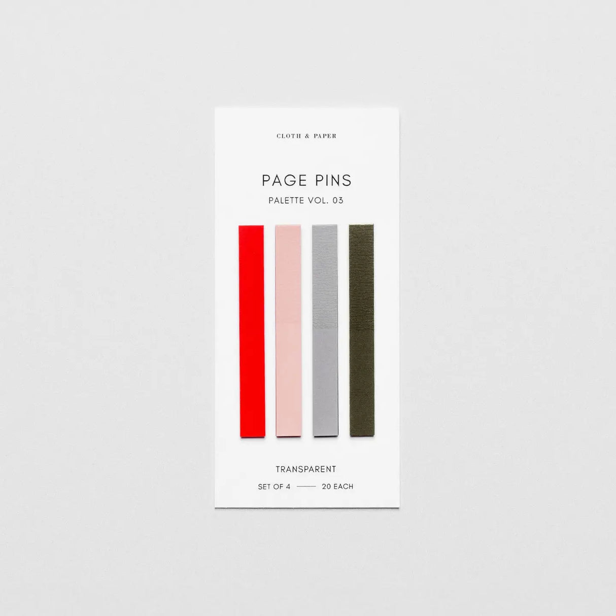 Eye-catching, sleek, and colorful - our Page Pins are sure to make a statement wherever you place them. They are excellent for creating bookmarks, highlighting small text, or adding a decorative element to your planner.