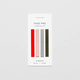Eye-catching, sleek, and colorful - our Page Pins are sure to make a statement wherever you place them. They are excellent for creating bookmarks, highlighting small text, or adding a decorative element to your planner.