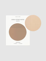 Cloth & Paper - Transparent Circle Sticky Notes Moscow