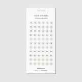 Refine your planning routine with our Healthy Planning Sticker Set, designed to help you stay consistent with both physical wellness and meal planning goals. Featuring our signature Ash and Angora colors, these transparent stickers layer beautifully over any planner spread without adding visual clutter.

Features

 * Printed on transparent material for a seamless, luxe look 
 * 264 total stickers: 4 sheets with 66 stickers each 
 * Includes 2 Physical Wellness sheets: 1 in Ash, 1 in Angora 
 * Includes 2 Me