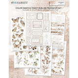 Color Swatch: Toast Rub-Ons 6"X8" 6/Sheets