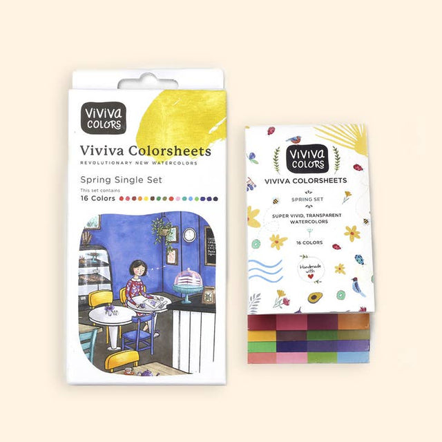 Colorsheets Spring 16 Watercolors Viviva Colors